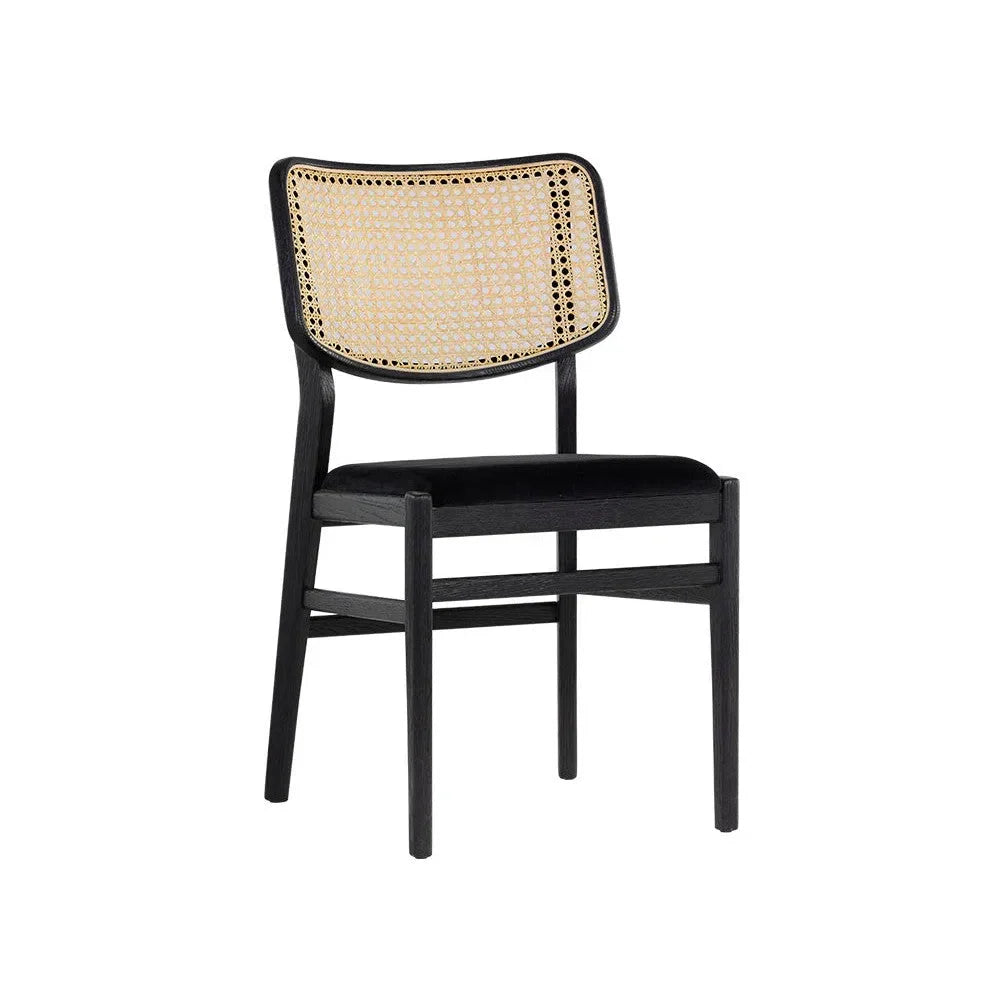 SUNPAN Annex Fabric Armless Dining Chair 2PC