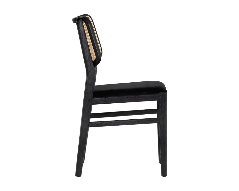SUNPAN Annex Fabric Armless Dining Chair 2PC