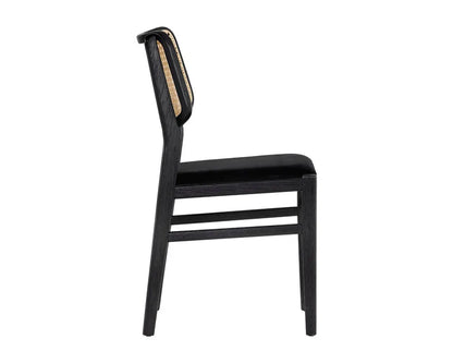SUNPAN Annex Fabric Armless Dining Chair 2PC