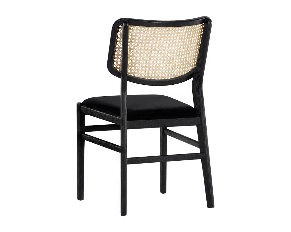 SUNPAN Annex Fabric Armless Dining Chair 2PC