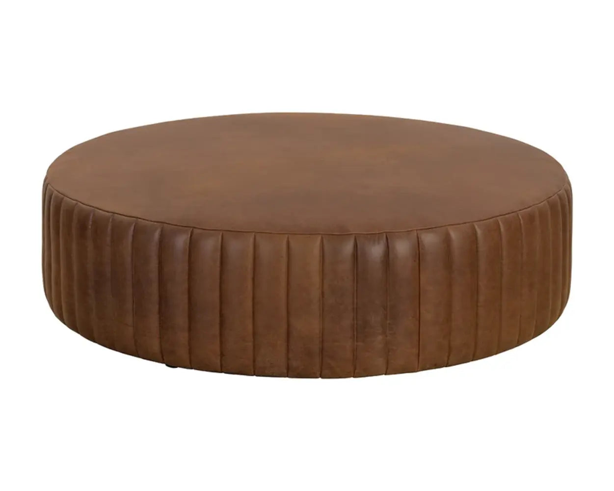 Divano Leather Ottoman
