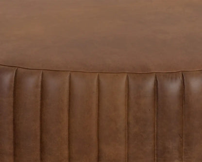 Divano Leather Ottoman