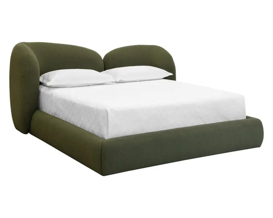 Esme Polyester Upholstered Kind Bed