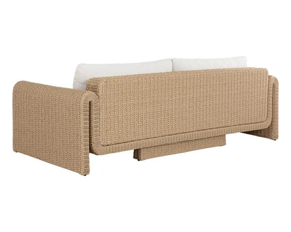 Tibi Polyester Upholstered Outdoor Modern Sofa