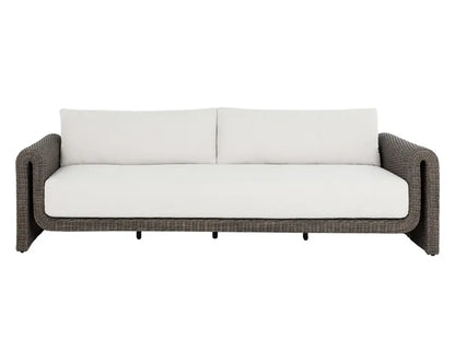 Tibi Polyester Upholstered Outdoor Modern Sofa