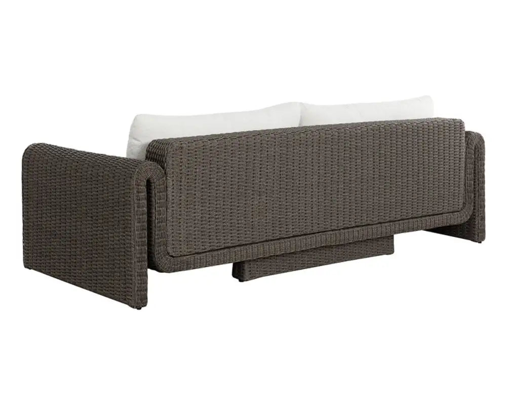 Tibi Polyester Upholstered Outdoor Modern Sofa