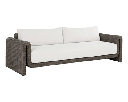 Tibi Polyester Upholstered Outdoor Modern Sofa