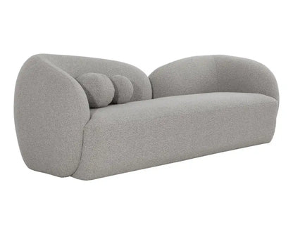 Esme Polyester Upholstered Stylish Sofa