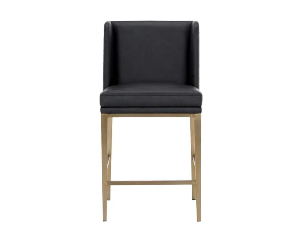 Joplin Leather Upholstered Counter Stool