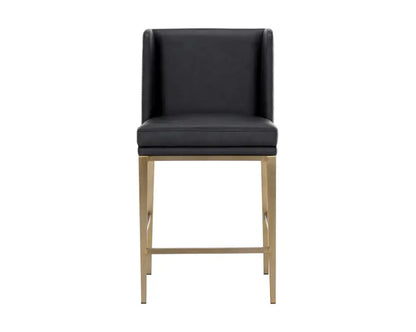 Joplin Leather Upholstered Counter Stool