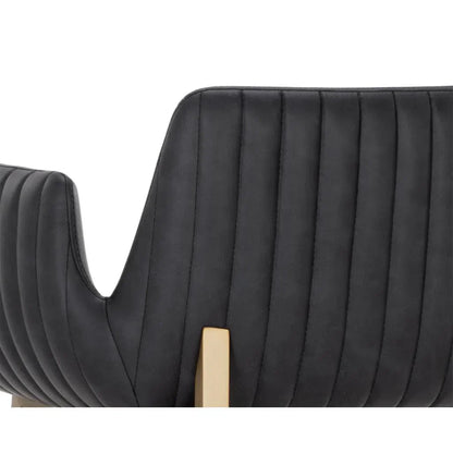 SUNPAN Lucano Leather Counter Stool