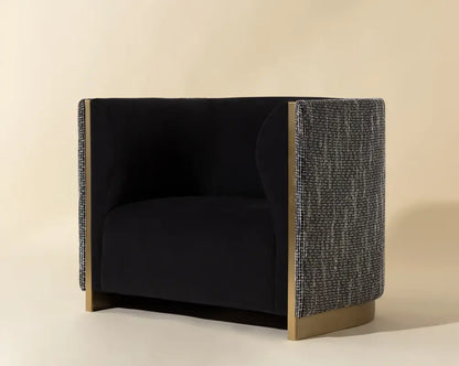 Larron Polyester Upholstered Armchair