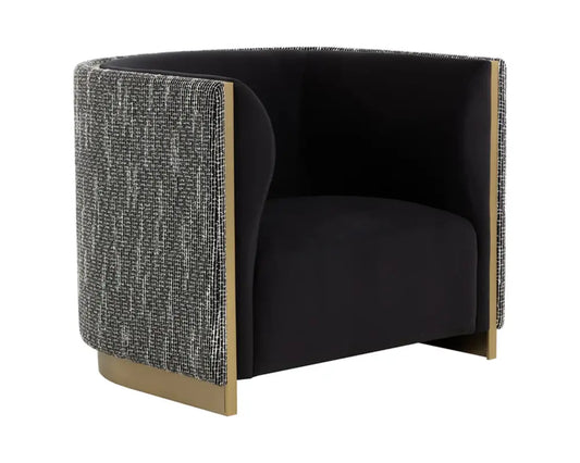 Larron Polyester Upholstered Armchair