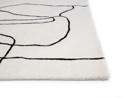 Tilda Hand -Tufted Ivory Rug