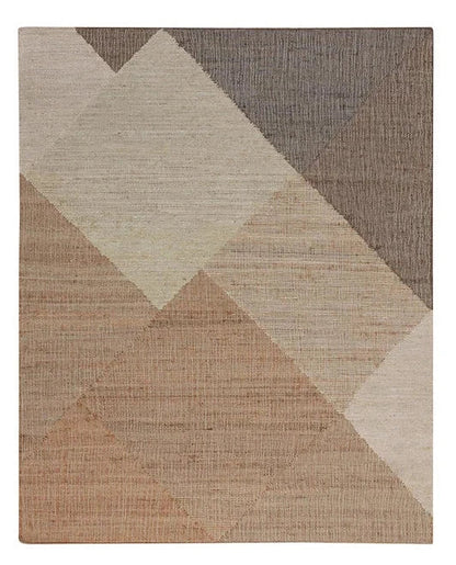 Oswego Geometric Patterned Hand-Woven Rug