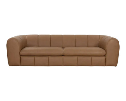 Cyril Luxurious Leather Upholstered Sofa