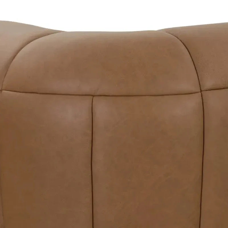 Cyril Luxurious Leather Upholstered Sofa