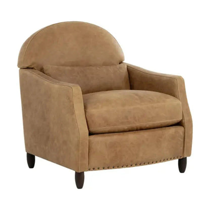 Cynthia Leather Upholstered Lounge Chair