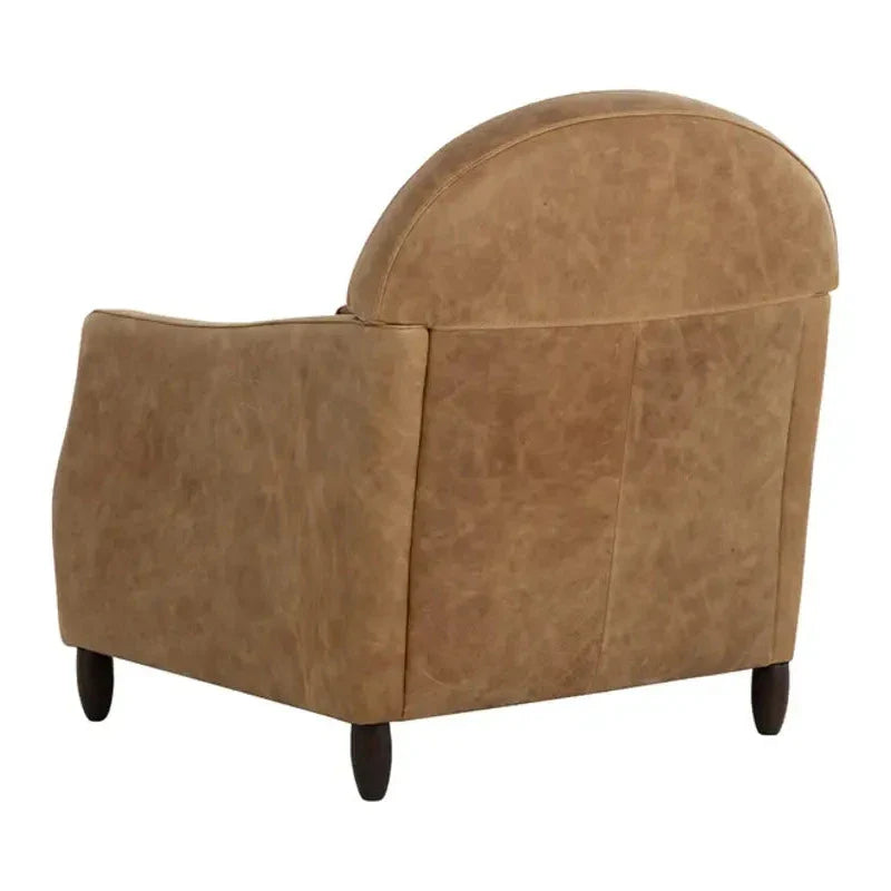 Cynthia Leather Upholstered Lounge Chair