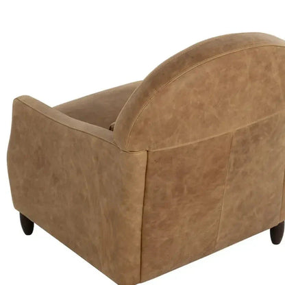 Cynthia Leather Upholstered Lounge Chair