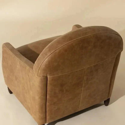 Cynthia Leather Upholstered Lounge Chair