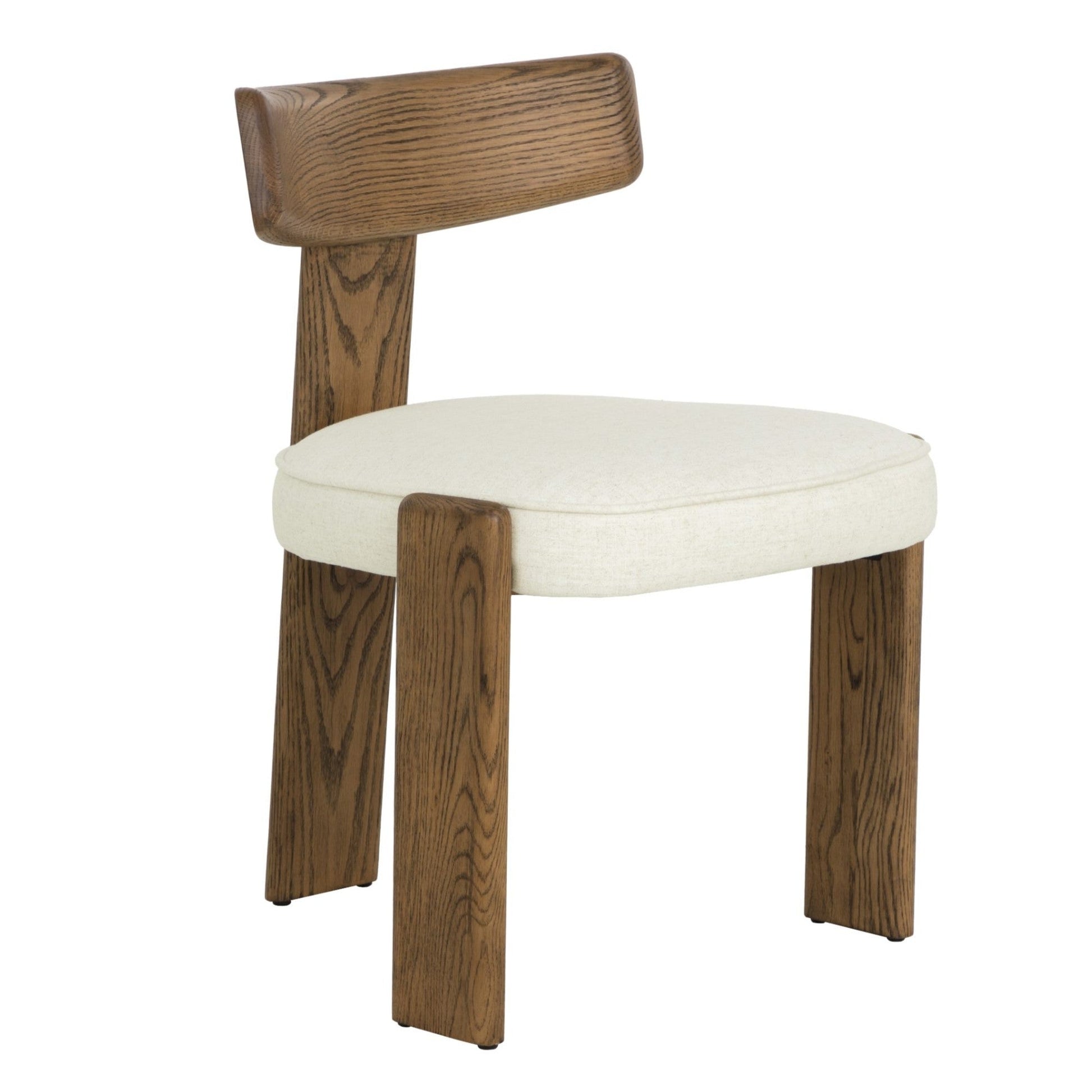 SUNPAN Horton Leather Armless Dining Chair 2PC