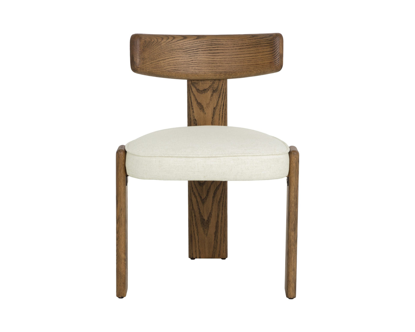 SUNPAN Horton Leather Armless Dining Chair 2PC