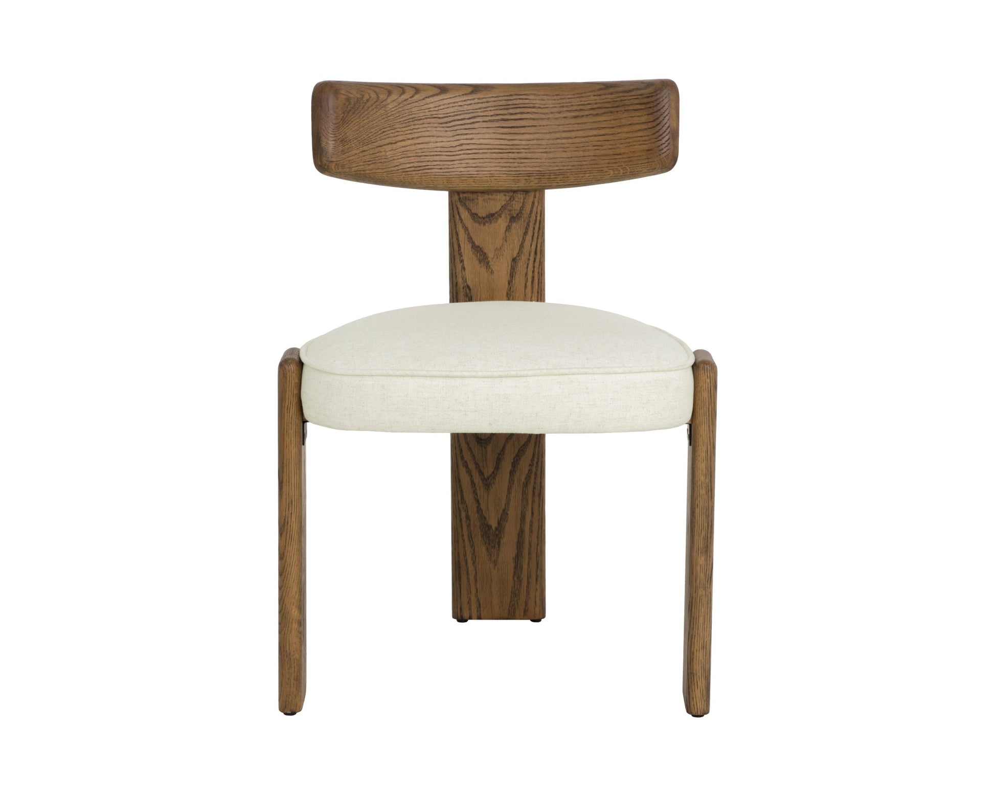 SUNPAN Horton Leather Armless Dining Chair 2PC