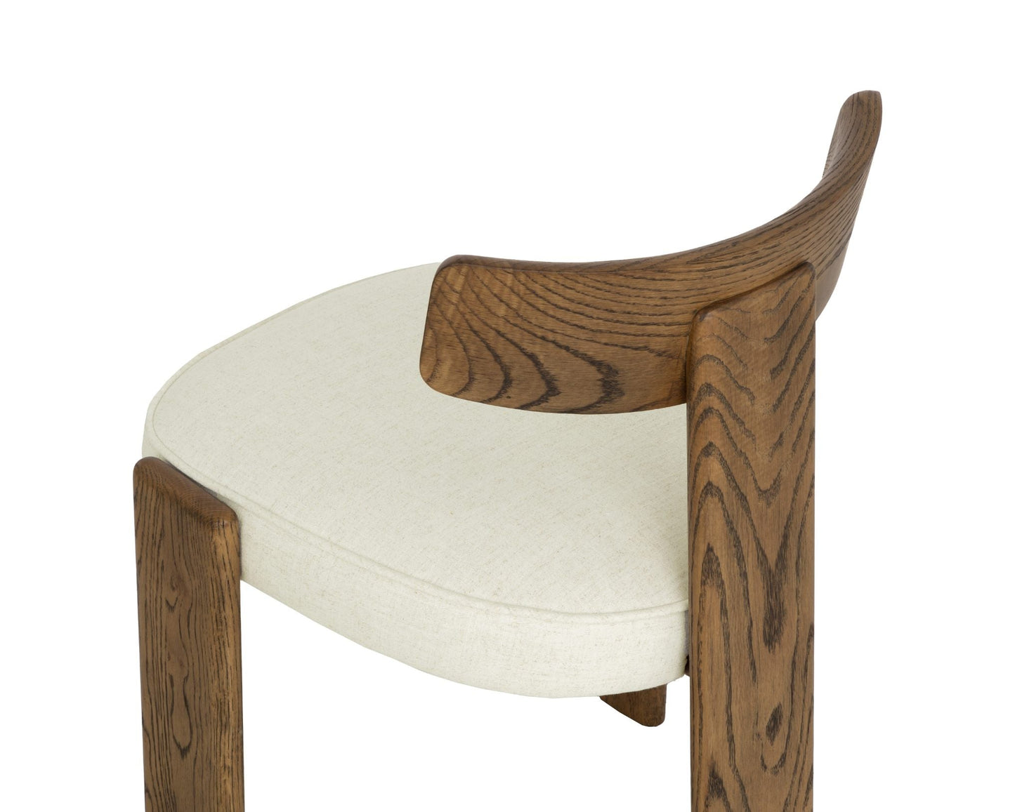 SUNPAN Horton Leather Armless Dining Chair 2PC