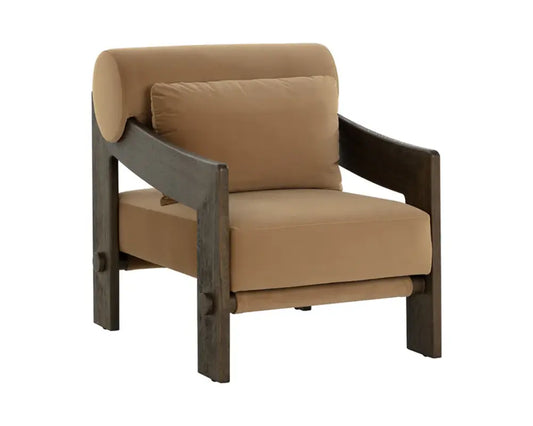 Reizo Polyester Upholstered Lounge Chair