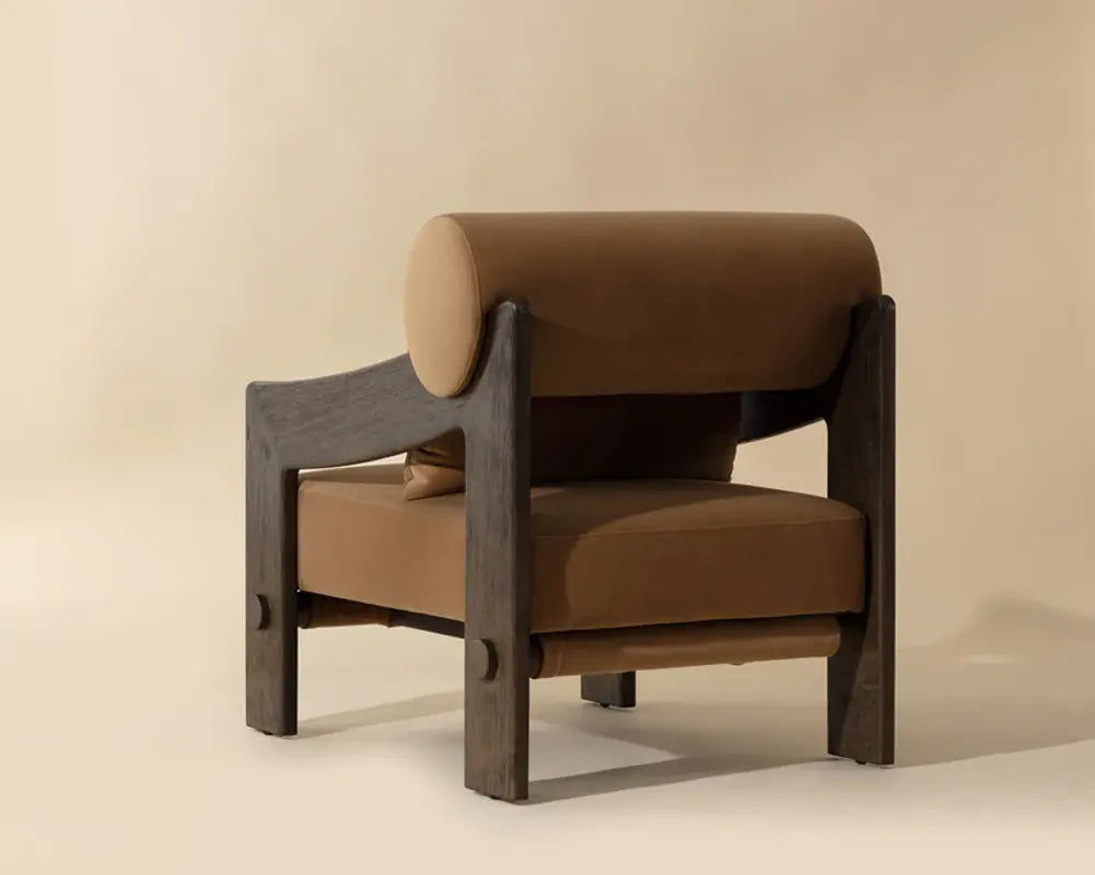 Reizo Polyester Upholstered Lounge Chair