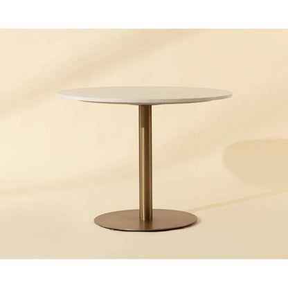 SUNPAN Iska Marble Top Round Bistro Table