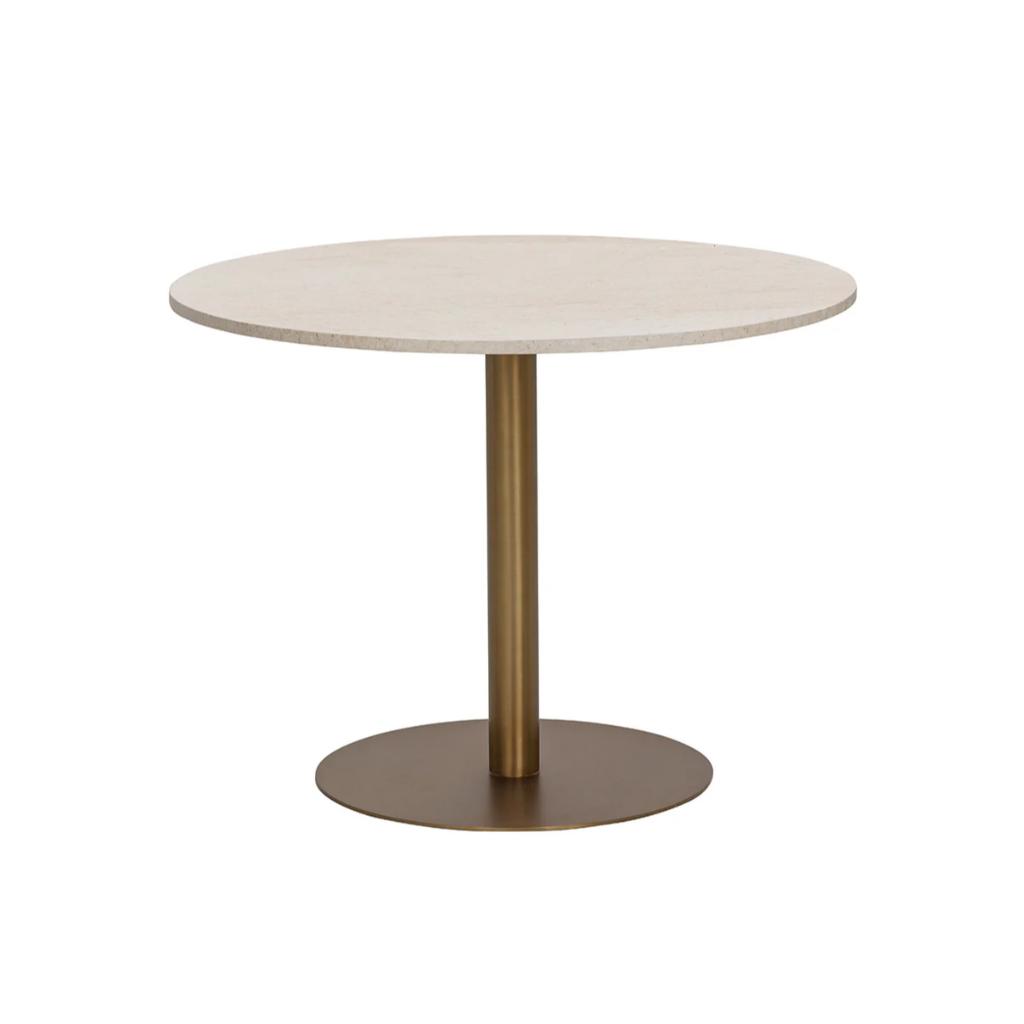 SUNPAN Iska Marble Top Round Bistro Table