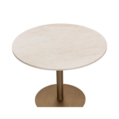 SUNPAN Iska Marble Top Round Bistro Table