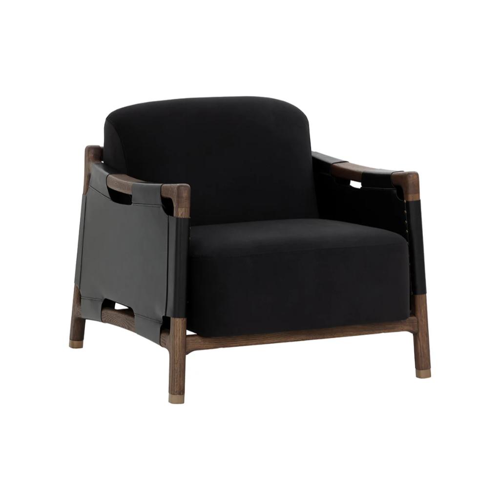 SUNPAN Calloway Leather Lounge Chair