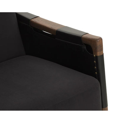 SUNPAN Calloway Leather Lounge Chair