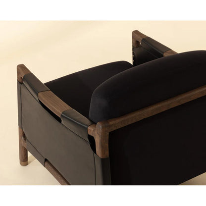 SUNPAN Calloway Leather Lounge Chair