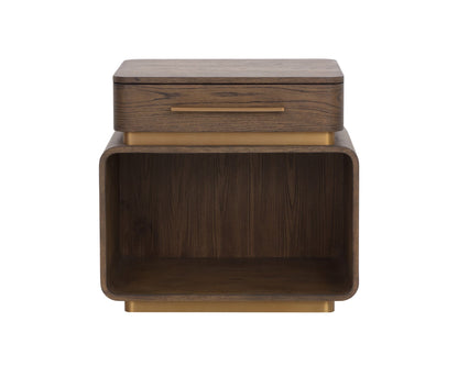 SUNPAN Taro One Drawer Wood Nightstand