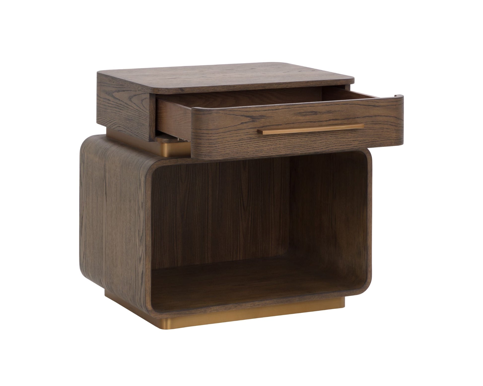 SUNPAN Taro One Drawer Wood Nightstand