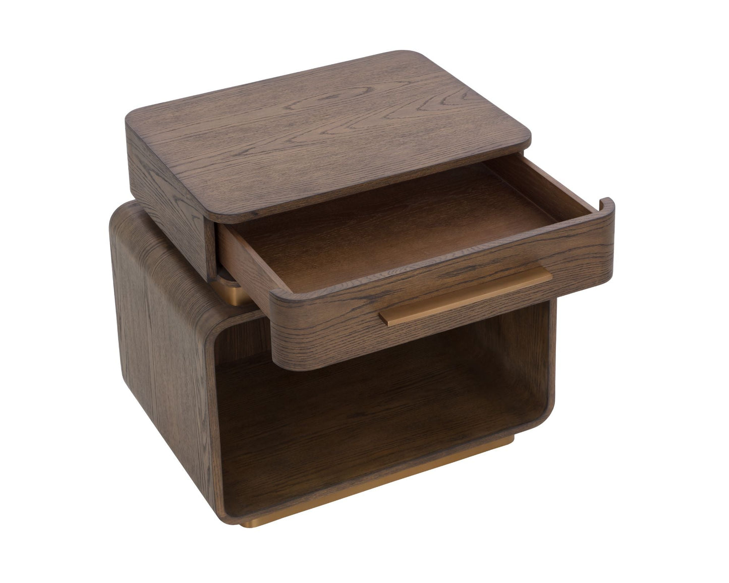 SUNPAN Taro One Drawer Wood Nightstand