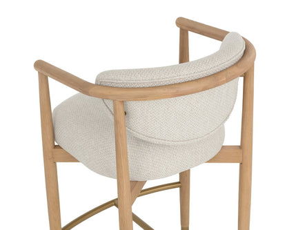 SUNPAN Sigrid Fabric Counter Stool