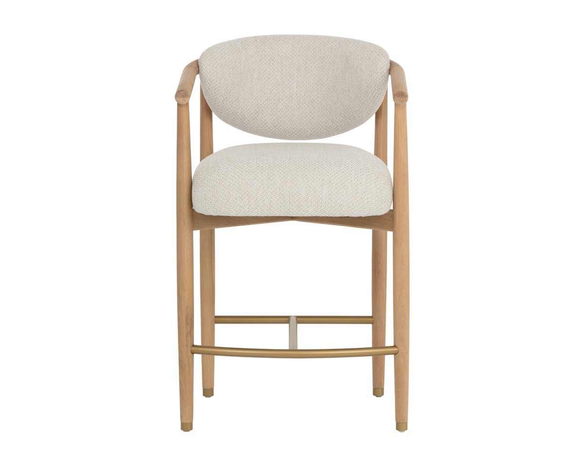 SUNPAN Sigrid Fabric Counter Stool