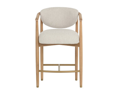 SUNPAN Sigrid Fabric Counter Stool