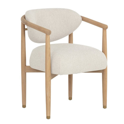 SUNPAN Sigrid Fabric Dining Armchair