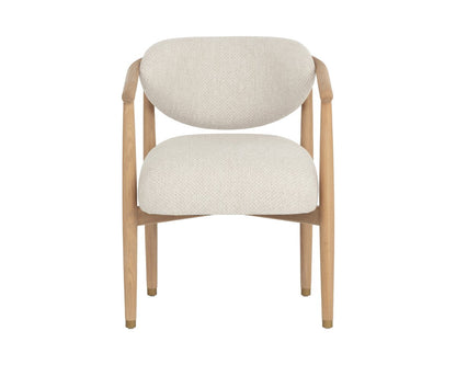 SUNPAN Sigrid Fabric Dining Armchair