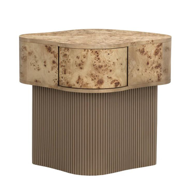 SUNPAN Fern One Drawer Wood Nightstand
