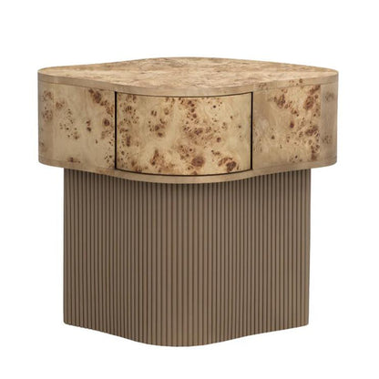 SUNPAN Fern One Drawer Wood Nightstand