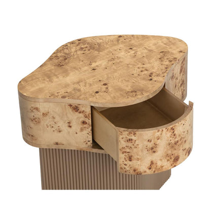 SUNPAN Fern One Drawer Wood Nightstand