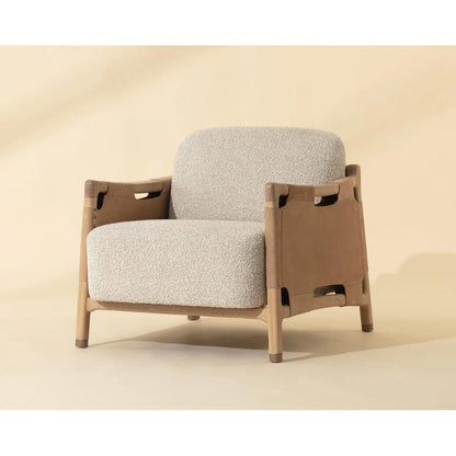 SUNPAN Calloway Leather Lounge Chair