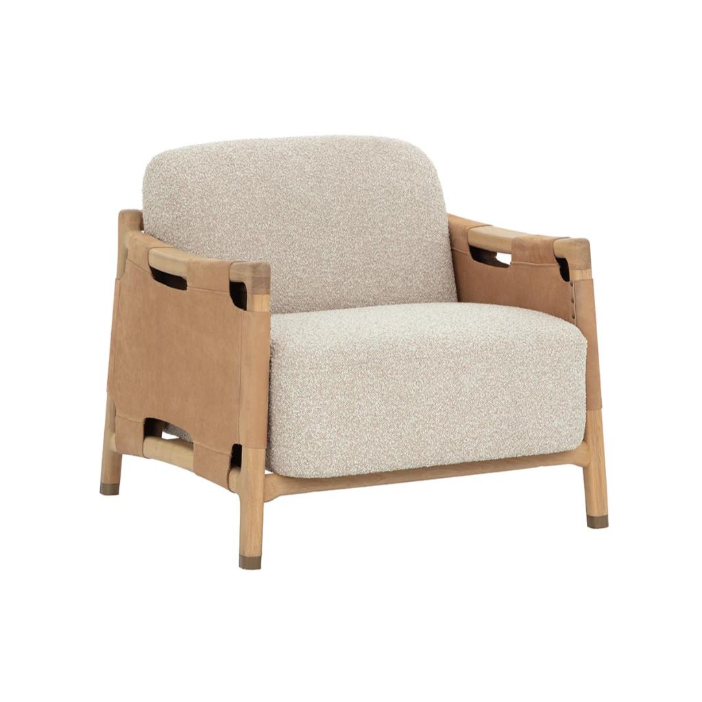 SUNPAN Calloway Leather Lounge Chair
